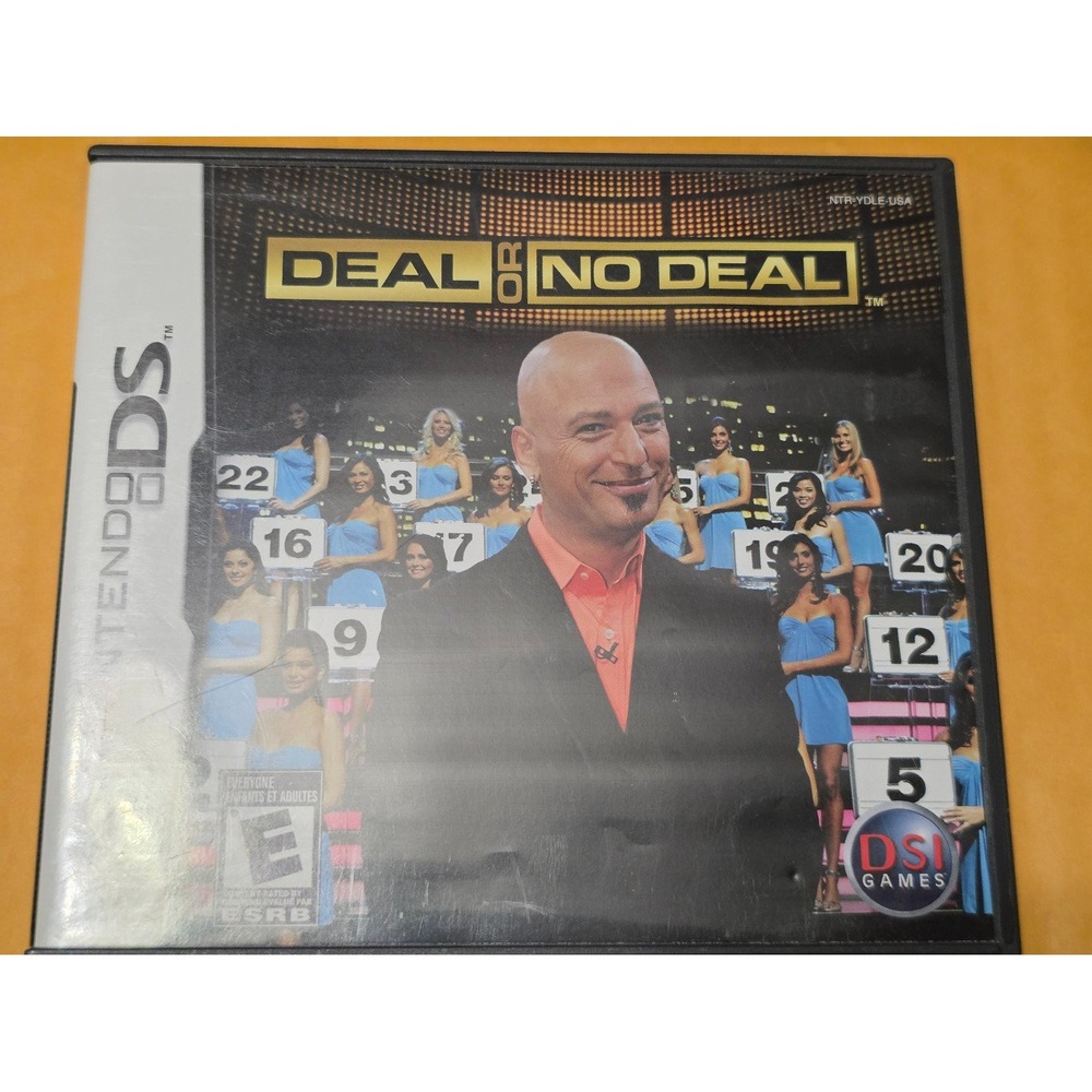 Deal or No Deal Nintendo DS Game Complete w/ Manual Tested & Working